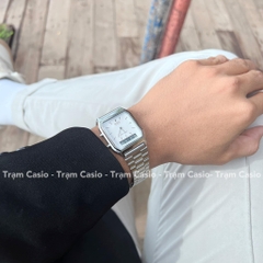 AQ-230A-7D mặt trắng kim