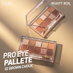 Các Mẫu Bảng Phấn Mắt 10 màu Clio Pro Eye Palette đủ tone màu