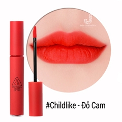 Son 3CE Velvet Lip Tint Chính Hãng với nhiều màu sắc cho bạn dễ lựa chọn hơn