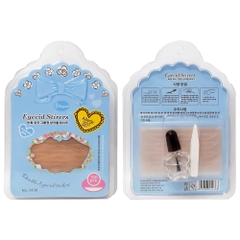 Kích mí lưới kèm keo Keli tàng hình sẵn 4 kích cỡ chuyên dùng cho makeup