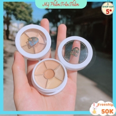 Che khuyết điểm Nude Kryolan 6 ô màu size mini che mọi khuyết điểm