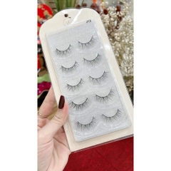 Lông Mi Giả Chồn Tự Nhiên Cao Cấp JO 5 cặp sử dụng được rất nhiều lầnl