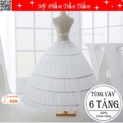 Tùng Váy Cô Dâu Loại 6 Tầng Chuyên Dụng