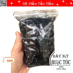 Chun Buộc Tóc Màu Đen  Có Chia Sẵn Túi