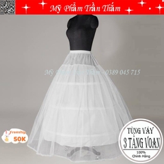 Tùng Váy 3 Tầng Dành Cho Cô Dâu Ngày Cưới