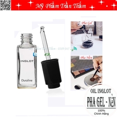 Tinh Dầu Makeup Oil Inglot Duraline Mixing 9ml Chuyên dùng cho pha mascara và mĩ phẩm bị khô