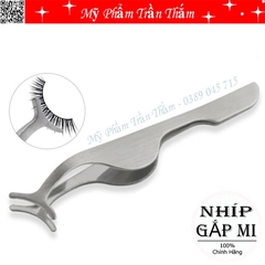 Nhíp Kẹp Gắp Mi Giả (Nhíp càng cua)_Dụng cụ làm mi