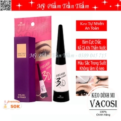 Keo dán mi Vacosi chính hãng trong suốt không lộ chuyên dùng cho makeup