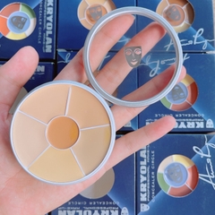 Bảng triệt sắc che khuyết điểm Kryolan Concealer Circle chuyên nghiệp 40g