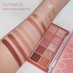 Bảng Phấn Mắt 10 Màu Siêu Lấp Lánh Romand Better Than Eye Palette