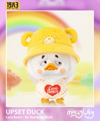 UPSET DUCK x Care Bears Be Rainbow Duck Plush Pendant Series