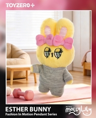 ESTHER BUNNY Fashion In Motion Plush Pendant Series