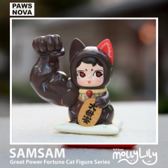 SAMSAM x GREAT POWER FORTUNE Lucky Cat Figure Series