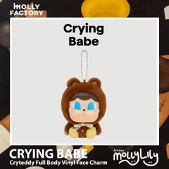 CRYING BABE - CRYTEDDY Full Body Vinyl Face Plush Charm