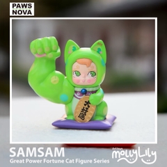 SAMSAM x GREAT POWER FORTUNE Lucky Cat Figure Series