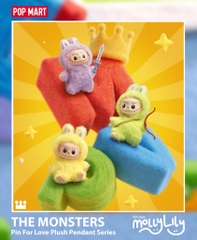 THE MONSTERS Pin For Love (N-Z) Plush Pendant Series (LABUBU)