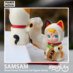 SAMSAM x GREAT POWER FORTUNE Lucky Cat Figure Series