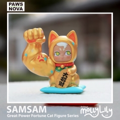 SAMSAM x GREAT POWER FORTUNE Lucky Cat Figure Series
