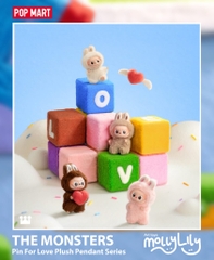 THE MONSTERS Pin For Love (N-Z) Plush Pendant Series (LABUBU)