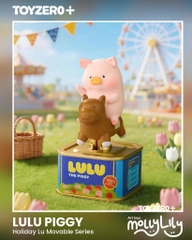 LULU THE PIGGY Holiday Lu! Movable Figure Series