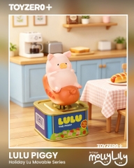 LULU THE PIGGY Holiday Lu! Movable Figure Series