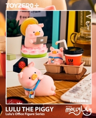 LULU THE PIGGY Lulu's Office Figure Series