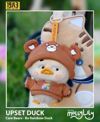 UPSET DUCK x Care Bears Be Rainbow Duck Plush Pendant Series