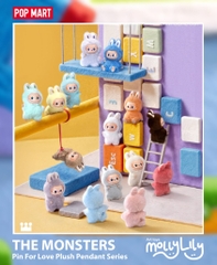 THE MONSTERS Pin For Love (N-Z) Plush Pendant Series (LABUBU)