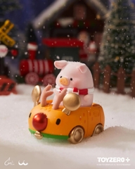 LULU THE PIGGY Christmas Land Figure Series