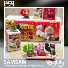 SAMSAM x GREAT POWER FORTUNE Lucky Cat Figure Series