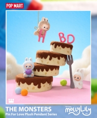 THE MONSTERS Pin For Love (N-Z) Plush Pendant Series (LABUBU)