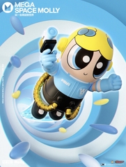 SPACE MOLLY x Powerpuff Girls 400% + 100% Figures - Bubbles