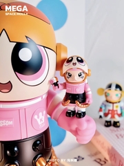 SPACE MOLLY x Powerpuff Girls 400% + 100% Figures - Blossom