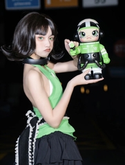 SPACE MOLLY x Powerpuff Girls 400% + 100% Figures - Buttercup