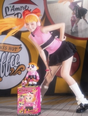 SPACE MOLLY x Powerpuff Girls 400% + 100% Figures - Blossom