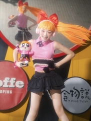SPACE MOLLY x Powerpuff Girls 400% + 100% Figures - Blossom