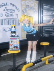 SPACE MOLLY x Powerpuff Girls 400% + 100% Figures - Bubbles