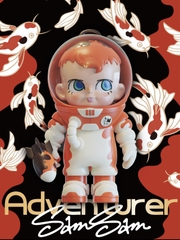 SAM SAM ADVENTURE Pink Koi Figure