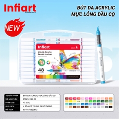 Bút Dạ Acrylic Mực Lỏng Đầu Cọ Infiart EMM51054