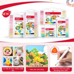 Bút Vẽ Acrylic Infiart Đầu Bullet Thế Hệ Mới EMM9811