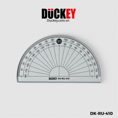 Bộ Eke DUCKEY 4 Chi Tiết DK-RU-410 – Bộ Thước Học Sinh Trong Suốt Độ Chính Xác Cao