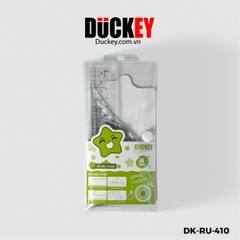 Bộ Eke DUCKEY 4 Chi Tiết DK-RU-410 – Bộ Thước Học Sinh Trong Suốt Độ Chính Xác Cao
