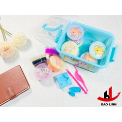 Đất nặn xốp siêu nhẹ DUCKEY. Bộ sản phẩm XJY-9301 - Sản xuất theo quy chuẩn EN-71 - An toàn cho người sử dụng.