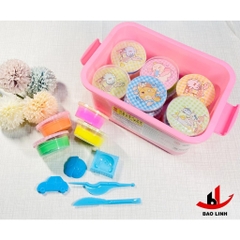 Đất nặn siêu nhẹ DUCKEY - Bộ đất nặn XJY-9302 24 màu sắc - Tặng kèm phụ kiện - Đảm bảo chất lượng theo ISO9000