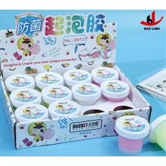 Slime sắc màu DUCKEY. Slime nắp xoáy XJY-9972 nhiều màu sắc - Đa dạng lựa chọn cho bạn.