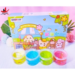Slime sắc màu DUCKEY. Slime XJY-9968 cao cấp - Sản xuất theo tiêu chuẩn EN-71, An toàn cho người sử dụng.