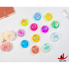 Slime sắc màu DUCKEY. Bộ Slime 12 màu XJY-9947 tạo hình viên kẹo - sản xuất theo quy chuẩn EN-71.