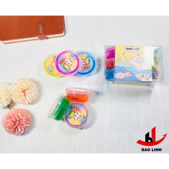 Slime sắc màu DUCKEY. Bộ Slime XJY-9943 6 màu sắc khác nhau - Sản xuất theo quy chuẩn EN-71 - An toàn cho người dùng.
