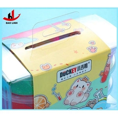 Slime sắc màu DUCKEY. Bộ Slime XJY-9943 6 màu sắc khác nhau - Sản xuất theo quy chuẩn EN-71 - An toàn cho người dùng.