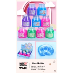 Slime sắc màu cao cấp DUCKEY. Slam dẻo nhiều màu sắc XJY-9940 - Sản xuất theo tiêu chuẩn ISO9000 - An toàn cho bạn